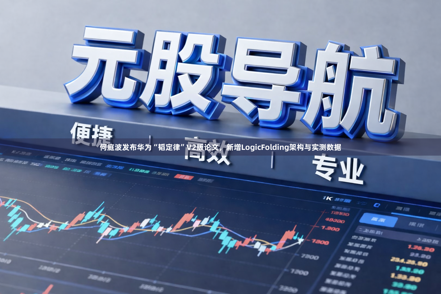 何庭波发布华为“韬定律”V2版论文，新增LogicFolding架构与实测数据